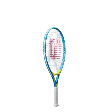 Wilson Kinder-Tennisschläger Ultra Power 21in (4-7 Jahre) 2023 blau - besaitet -